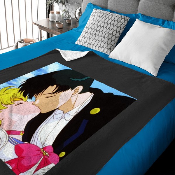 Sailor Moon Tuxedo Mask Baby Blankets-image
