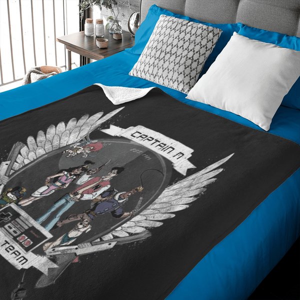 Captain N The Game Master Baby Blankets-image