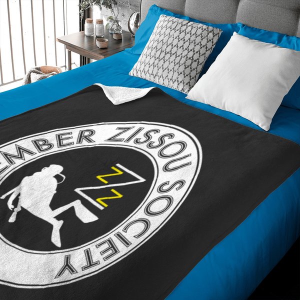 Member Zissou Society White Fitted Baby Blankets-image
