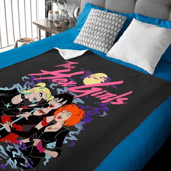 The Hex Girls Rock Band Music Baby Blankets-image
