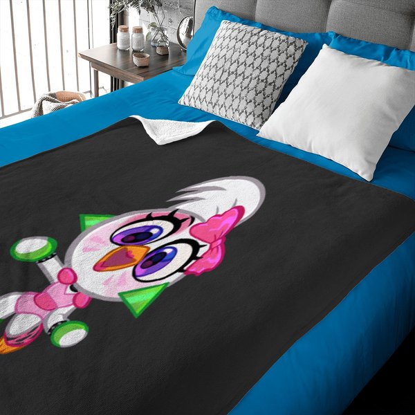 Fnaf Security Breach - Chica Baby Blankets-image