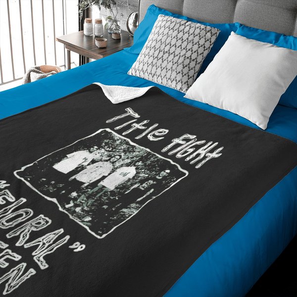 Title Fight Floral Green Promo Baby Blankets-image