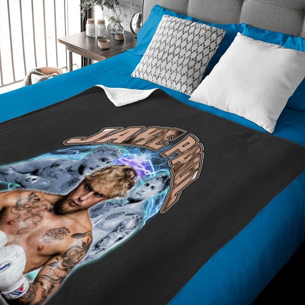 Vintage Jake Paul Baby Blankets-image