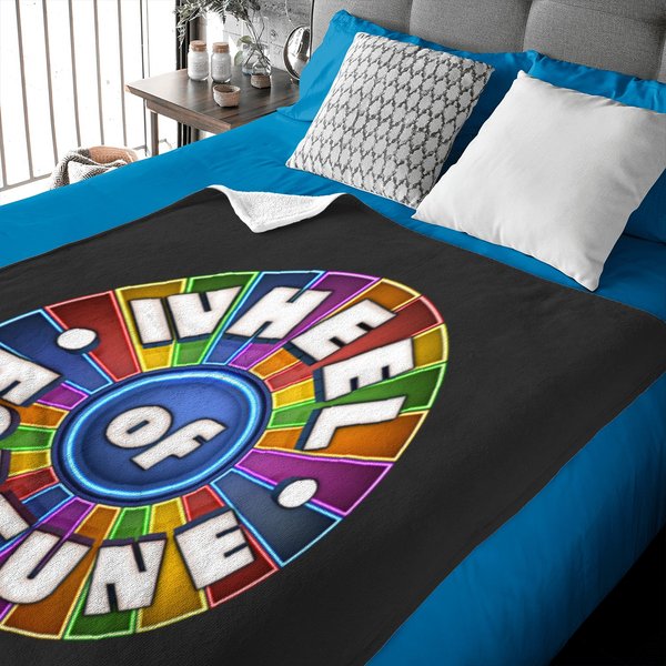 Wheel Of Fortune Logo Baby Blankets Baby Blankets-image