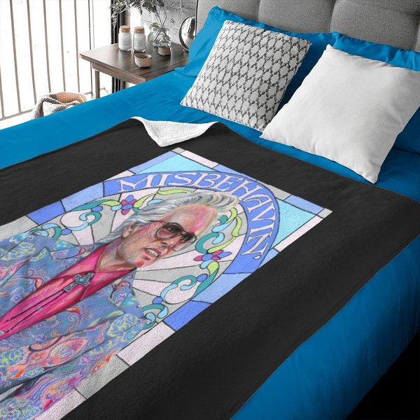 Misbehavin' Baby Billy Freeman - The Righteous Gemstones - Baby Blankets-image