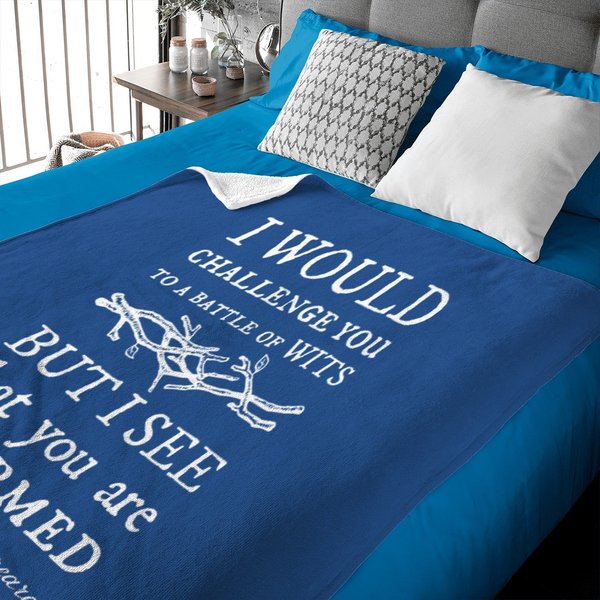 A Sarcastic William Shakespeare Quote Tbaby Blanket-image