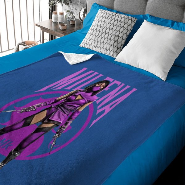 Mortal Kombat Mileena Baby Blankets-image