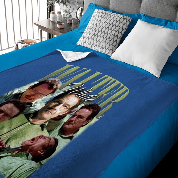 Walter White Vintage Baby Blankets, Gift For Women And Man Unisex Baby Blankets-image