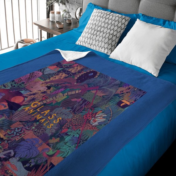 Glass Animals Zaba Baby Blankets-image