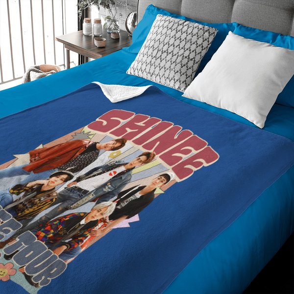 Shinee Kpop Baby Blankets, Shinee Band Music Vintage-image