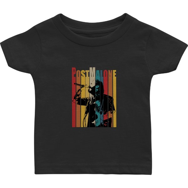 Vintage Post Malone Baby T Shirts, 2023 Post Malone Vintage Gift For Fans-image