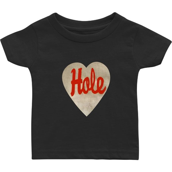 Vintage Hole Band Baby T Shirts, 1994 Hole Heart Courtney Love Baby T Shirts-image