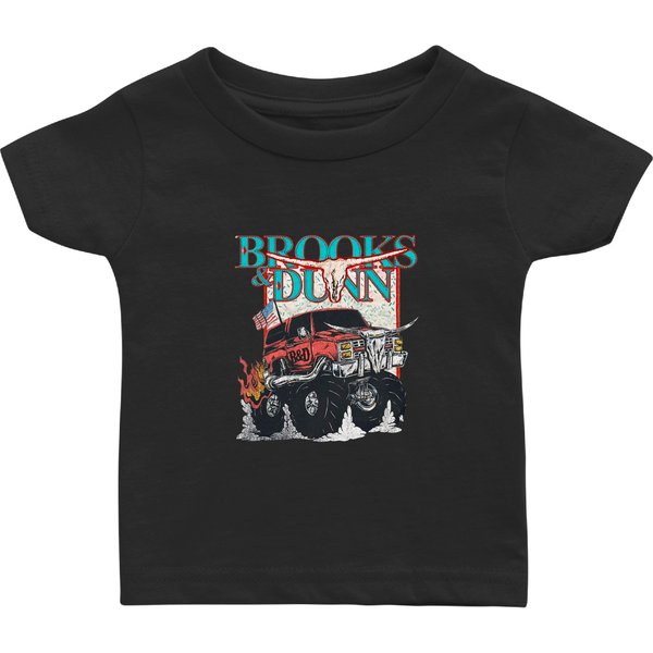 Vintage Brooks And Dunn Baby T Shirts, Country Music Baby T Shirts-image
