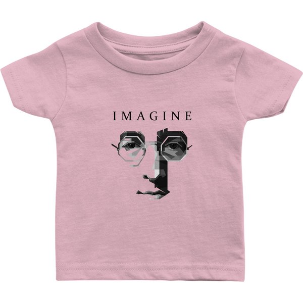 J Lennon Imagine Face - J Lennon Imagine - Baby T Shirts-image
