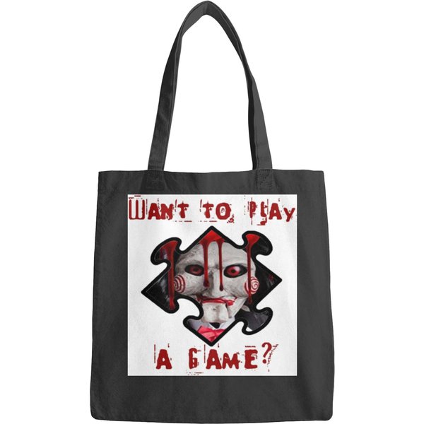 Jigsaw Billy The Puppet Want To Play A Game Bags-image