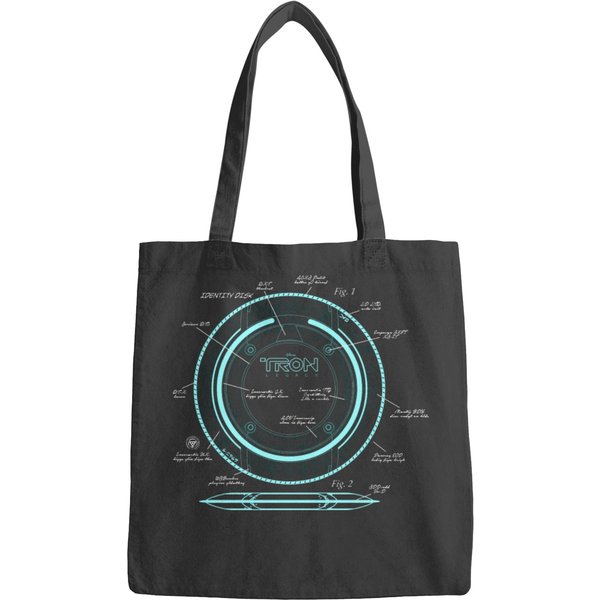 Tron Legacy Disk Designs Bags
