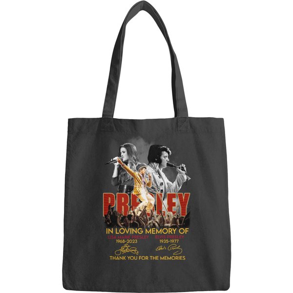 In Loving Memories Of Presley Signatures Bags, Elvis Lovers Bags-image