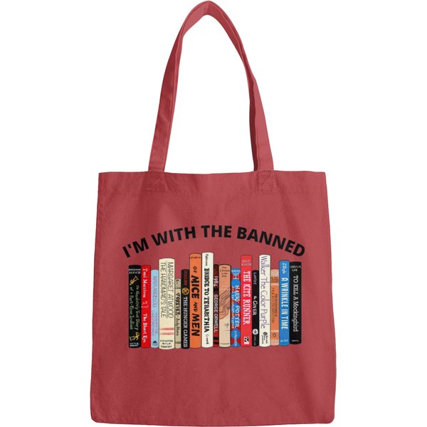 I'm With The Banned, Banned Books Bags, Banned Books Bags-image