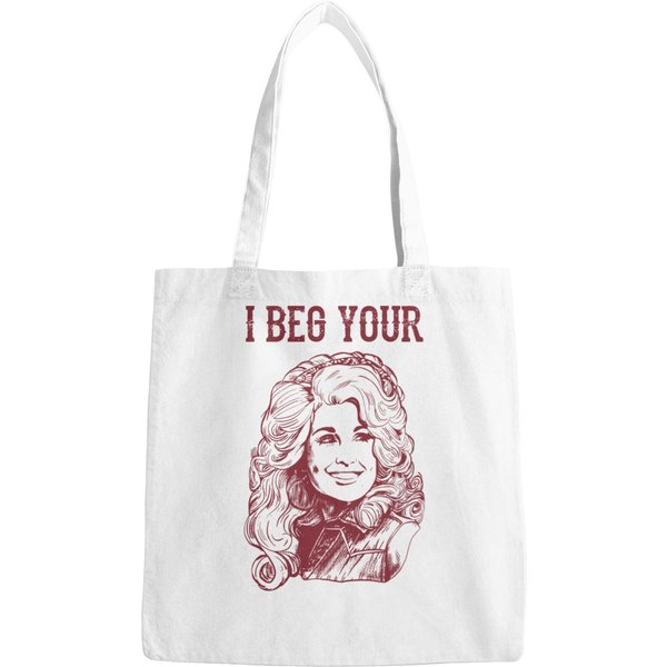 I Beg Your Parton Bags-image