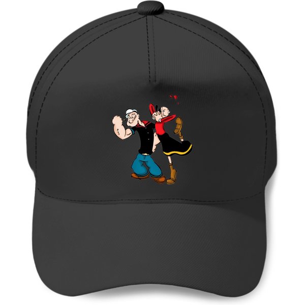 Seller - Popeye The Sailor Man - Popeye Love Olive Baseball Caps-image