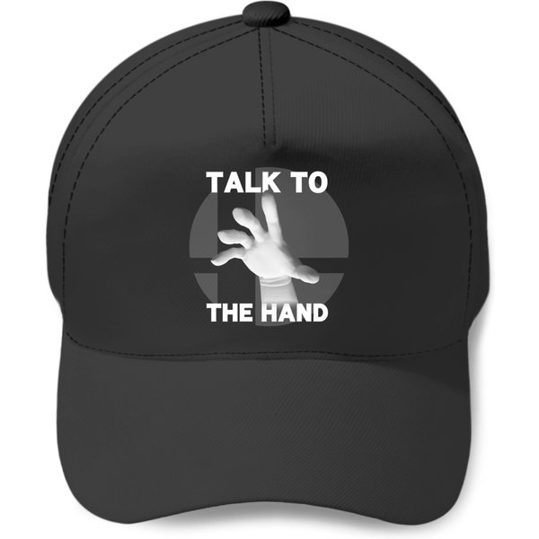 Talk To The Hand - Smash Bros Version Baseball Caps-image