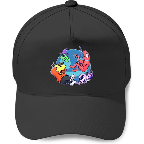 The Smiling Friends Are Here! Classic Baseball Caps-image