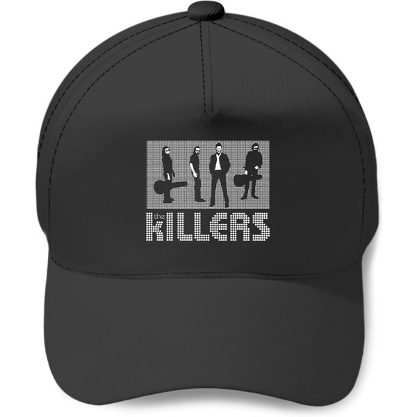 The Killers White Essential Baseball Caps-image