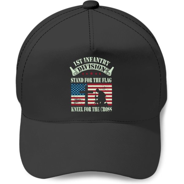 1St Infantry Division Veteran Gift Baseball Caps-image