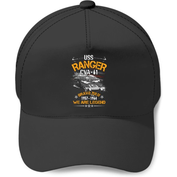 Uss Ranger Cva 61 Baseball Caps-image