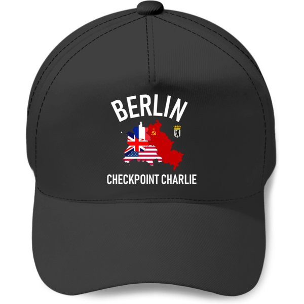 Berlin - Checkpoint Charlie - Gdr - Germany Baseball Caps-image