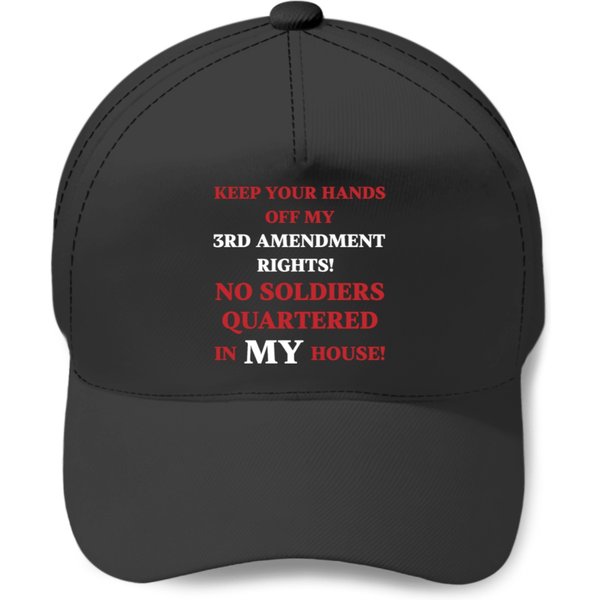 Keep Your Hands Off My 3Rd Amendment Rights No Baseball Caps-image