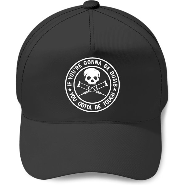 Hculxtibw Tv Series Jackif You're Gonna Be Dumb You Gotta Be Tough Hooded Swea Black Baseball Caps-image