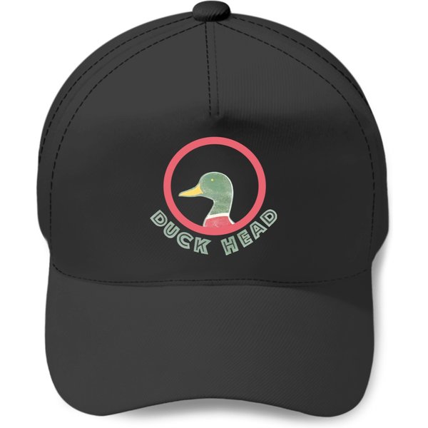 Vintage Duck Head Crew Neck Baseball Caps-image