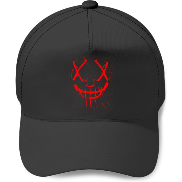 Horror Scary Mask Halloween Party With Purge Scary Mask T Baseball Caps-image