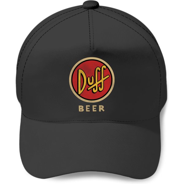 The Simpsons Duff Beer Circle Logo Baseball Caps