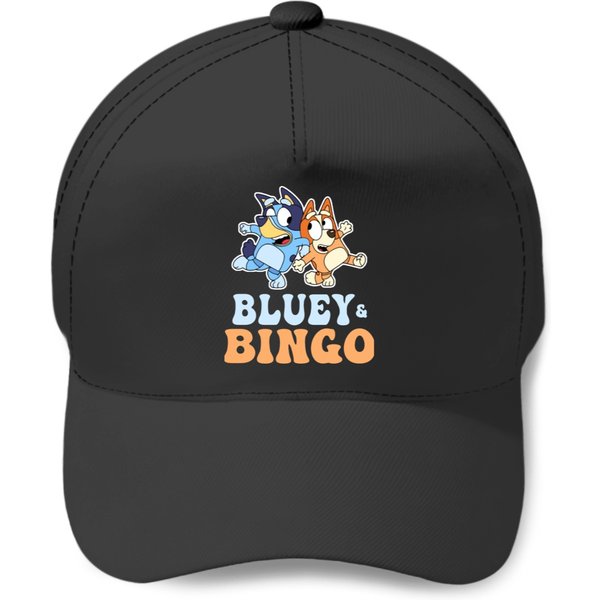 Blueys Bingo Cartoon Dog Vintage Cool Baseball Caps-image
