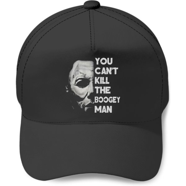 Michael Myers Halloween Baseball Caps, Michael Myers You Can Not Kill The Boogeyman Baseball Caps-image