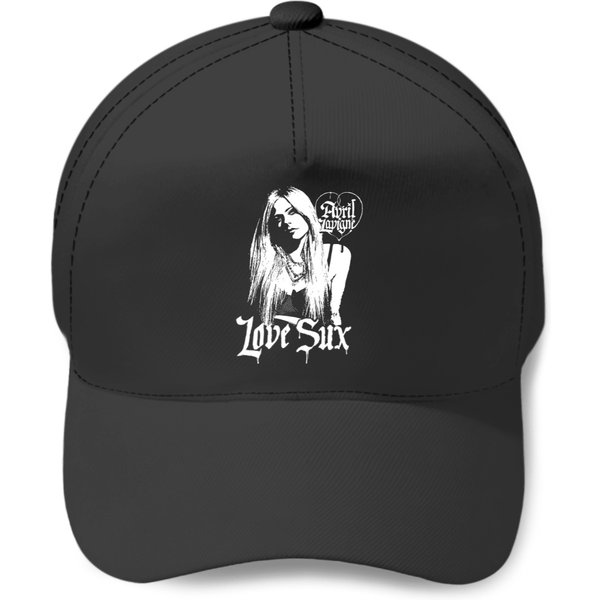 Avril Lavigne Unisex Baseball Caps: Love Sux-image