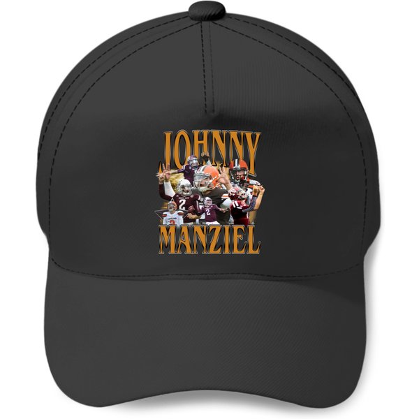Johnny Manziel Vintage 90S Graphic Style Baseball Caps, Johnny Manziel Baseball Caps-image