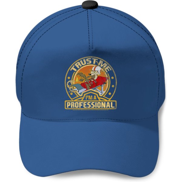 Wile E Coyote Trust Me I M A Professional Baseball Caps-image