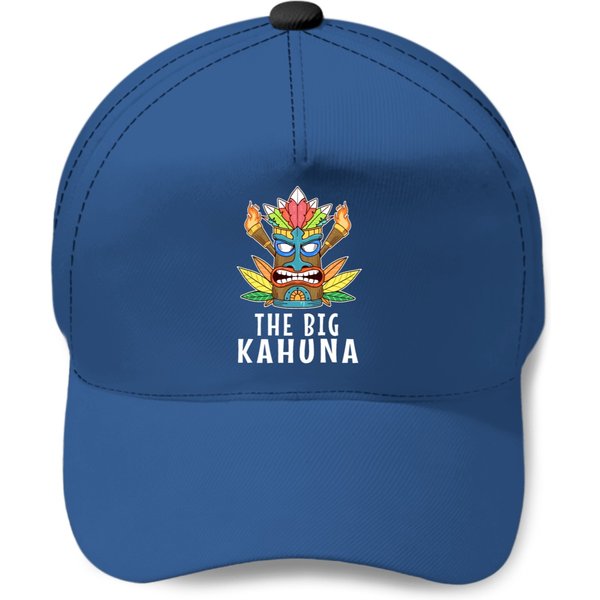 Awesome The Big Kahuna Tiki Gift Print Hawaiian Baseball Caps-image