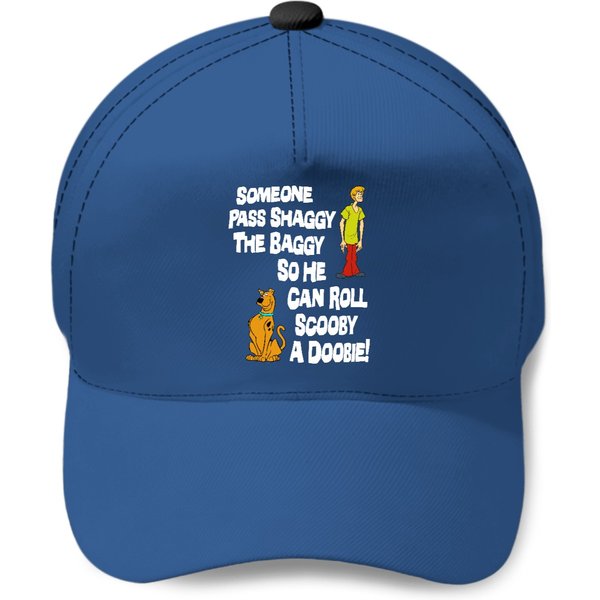New Scooby Doo Pass Shaggy The Baggy Baseball Cap Funny-image