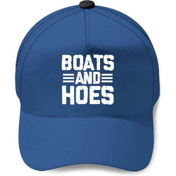 Mens Boats And Hoes Boating Sailing Cruising Boat Captain Baseball Caps-image
