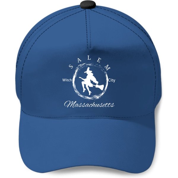 Salem Witch City Logo White - Salem - Baseball Caps-image