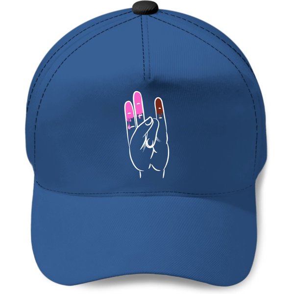 Two In The Pink One In The Stink Pullover Baseball Caps-image