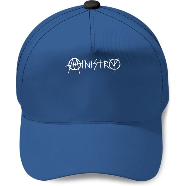 Ministry Metal Rock Band Baseball Caps