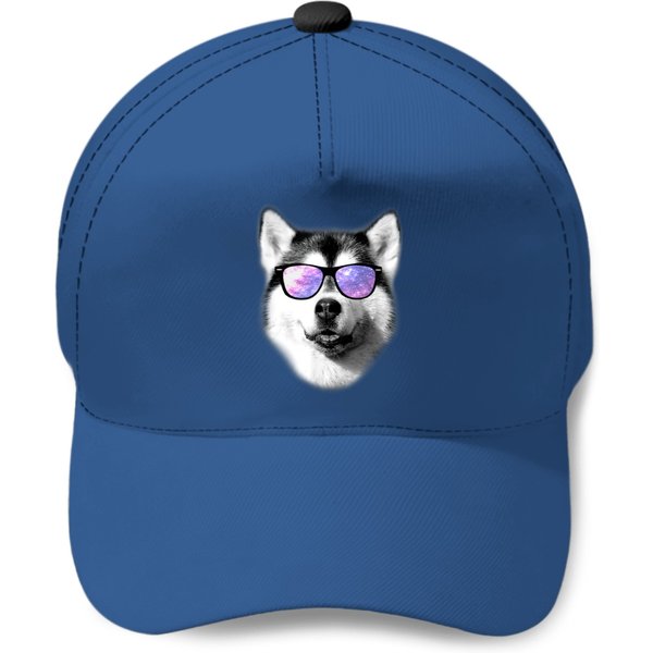Cool Siberian Husky Baseball Caps Gift For Men Women Boys & Girls-image