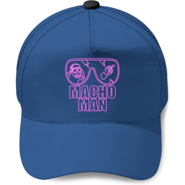 Macho Man Neon - Macho Man Randy Savage - Baseball Caps-image