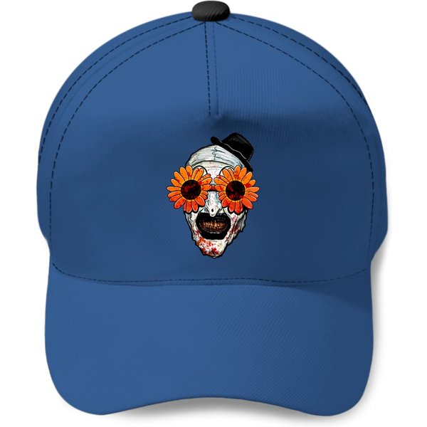 Art The Clown Terrifier 2 Sunflower Sunglasses Baseball Caps