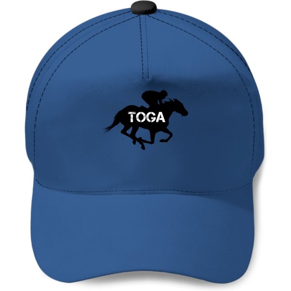 Saratoga Springs Racing Horse Polo Baseball Caps
